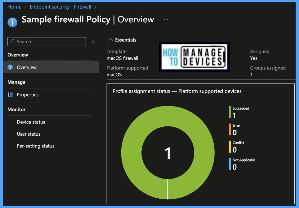 Configure macOS Firewall Security Using Intune Fig.7