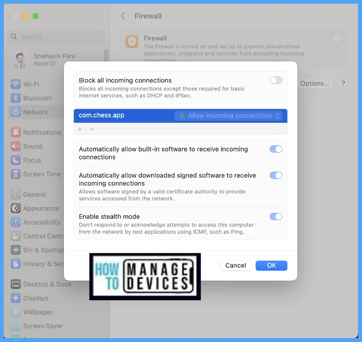 Configure Firewall Security setting for macOS Devices using Intune Fig. 14