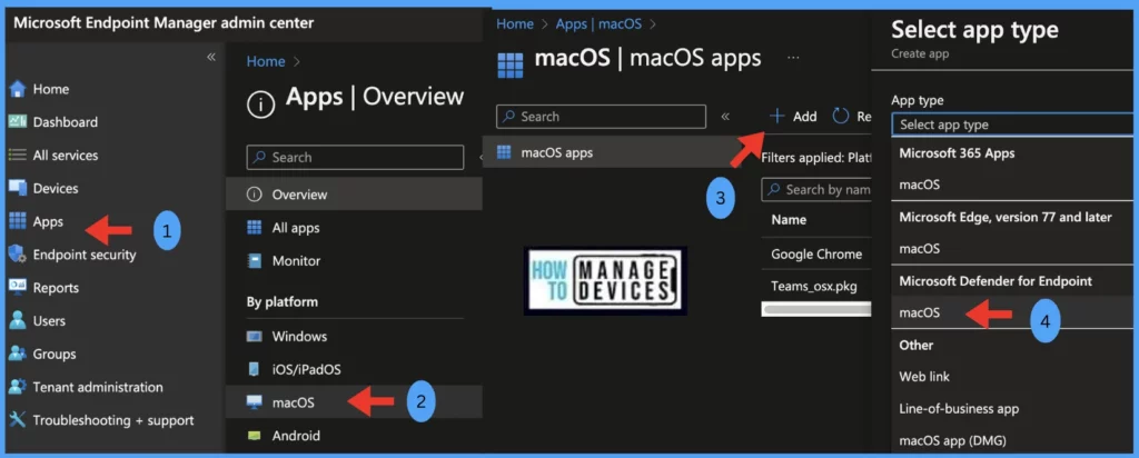 How to push Microsoft Defender on macOS devices using Intune Fig. 1