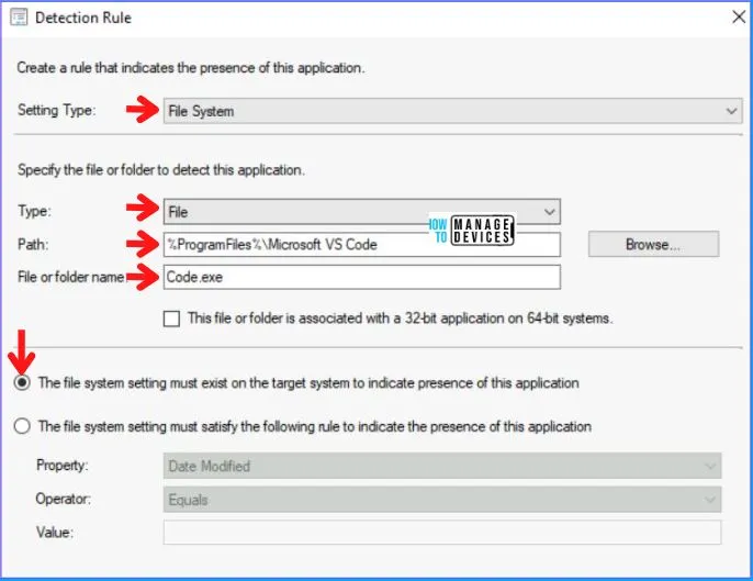 Visual Studio Code Deployment Using SCCM Application Model Fig.7