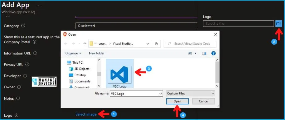 Visual Studio Code Installation Using Intune Fig.5