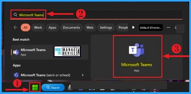 Time Zone in Microsoft Teams - fig.1