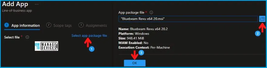 Deploy Bluebeam Using Intune Fig.3