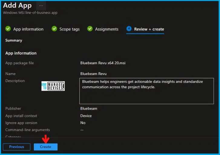 Deploy Bluebeam Using Intune Fig.8