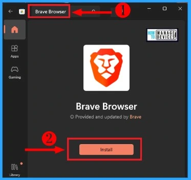 HTMD Newsletter from 6th to 10th March 2023 5 Brave Browser for Windows Detailed Review 6th to 10th March 2023 - Fig. 4