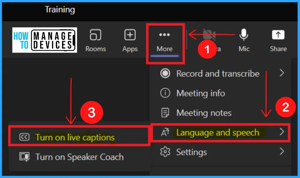 Enable CART Captions in Teams Meetings | Live Captioning - fig.4