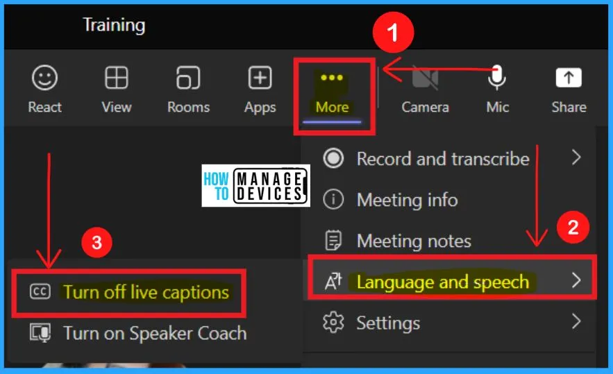 Enable CART Captions in Teams Meetings | Live Captioning - fig.6