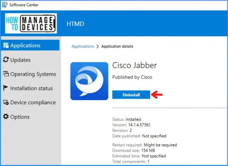 HTMD Newsletter from 6th to10th February 2023 14 Deploy Cisco Jabber Using SCCM MSI Application Model 6th to10th February 2023