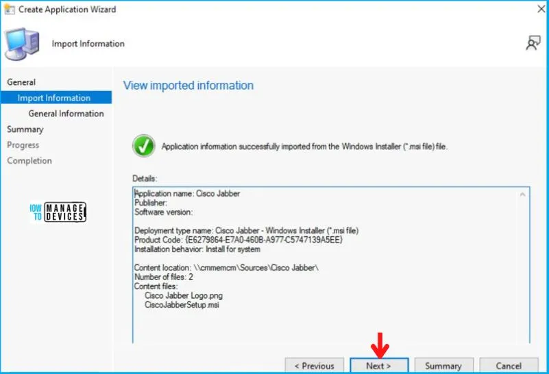 Deploy Cisco Jabber Using SCCM MSI Application Model Fig.3