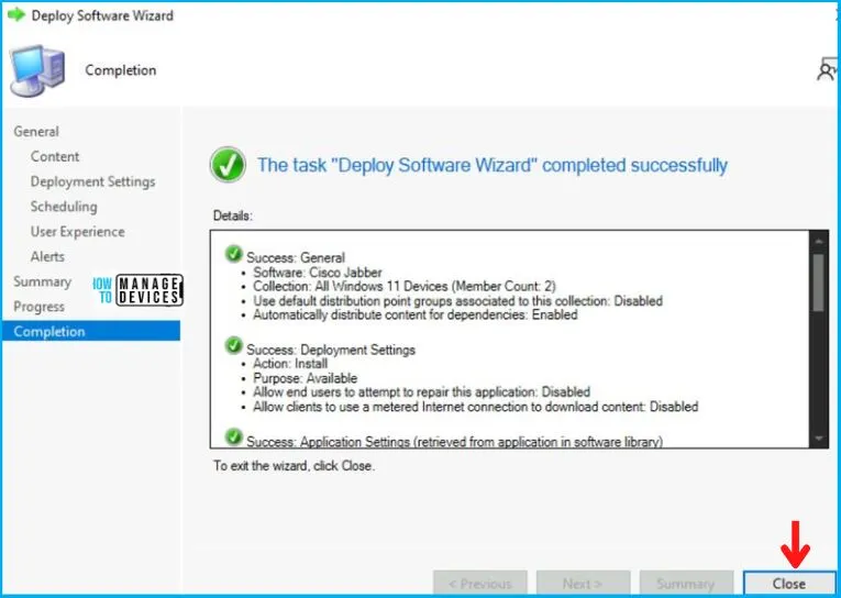 Cisco Jabber Deployment Using SCCM MSI Application Model Fig.16