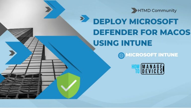 Deploy Microsoft Defender for macOS using Intune