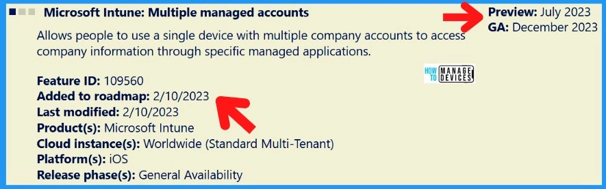 HTMD Newsletter from 20th to 24th February 2023 2 Multiple Identity Support for Intune MAM Policies 20th to 24th February 2023 - Fig. 2