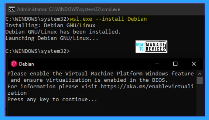 How to Install and Use Linux on Windows 11 with WSL -Fig.9