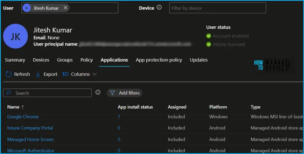 Explore New Intune Troubleshooting Experience for Intune Issues Fig.8