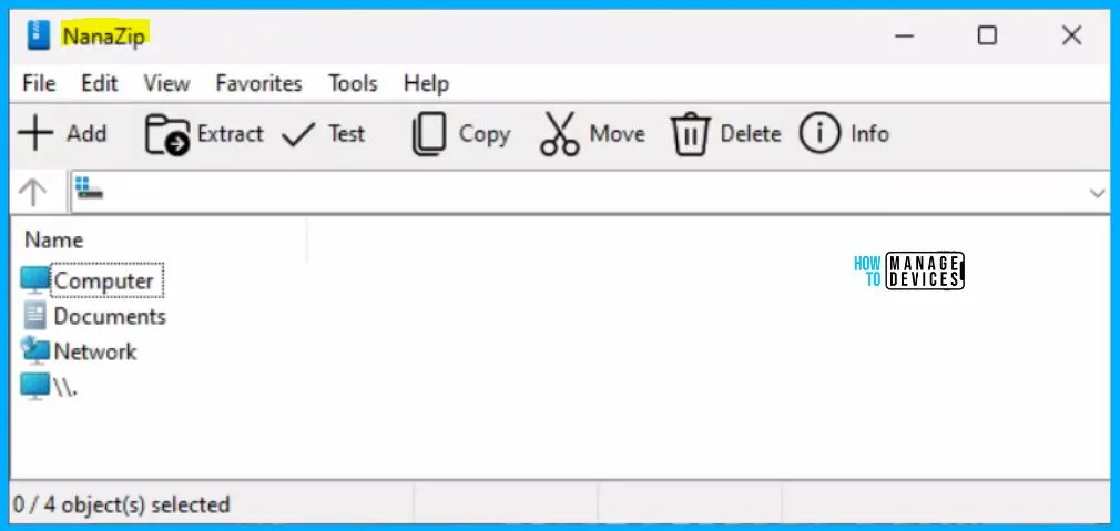 NanaZip File Manager for Windows | Download and Use - fig. 4