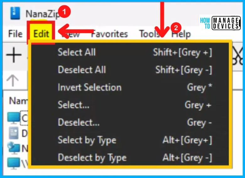 NanaZip File Manager for Windows | Download and Use - fig. 6