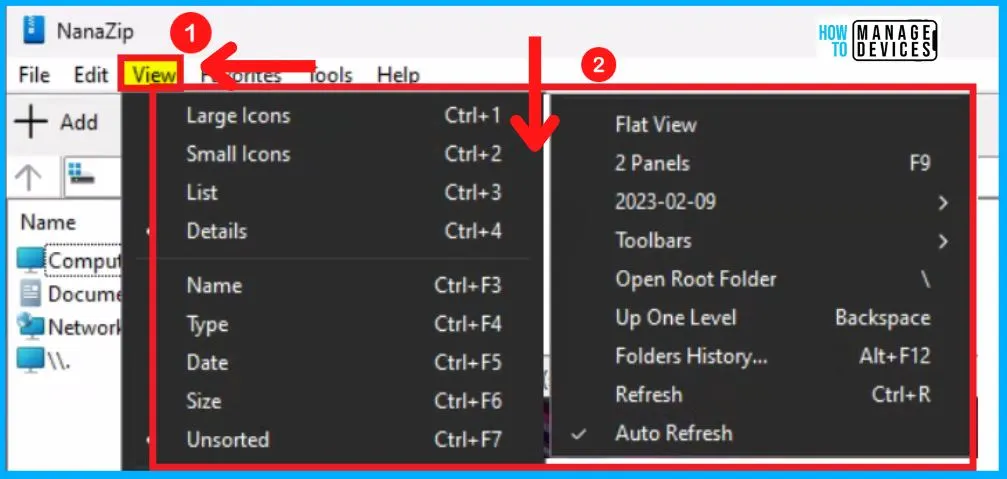 NanaZip File Manager for Windows | Download and Use - fig. 7