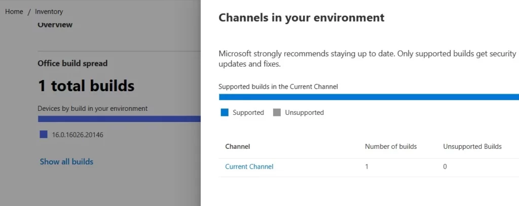 Get Office Apps Inventory Report from Microsoft 365 Admin Center Fig.2