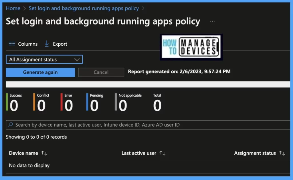 Login and background app restriction in macOS devices using Intune Fig. 10