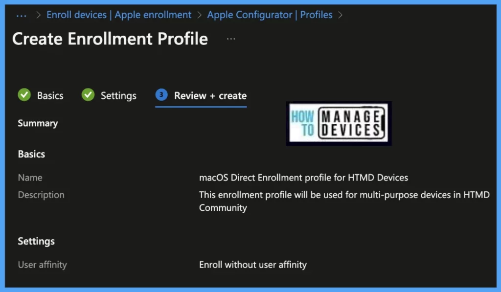 How to use direct enrollment method for macOS devices using Intune Fig. 6