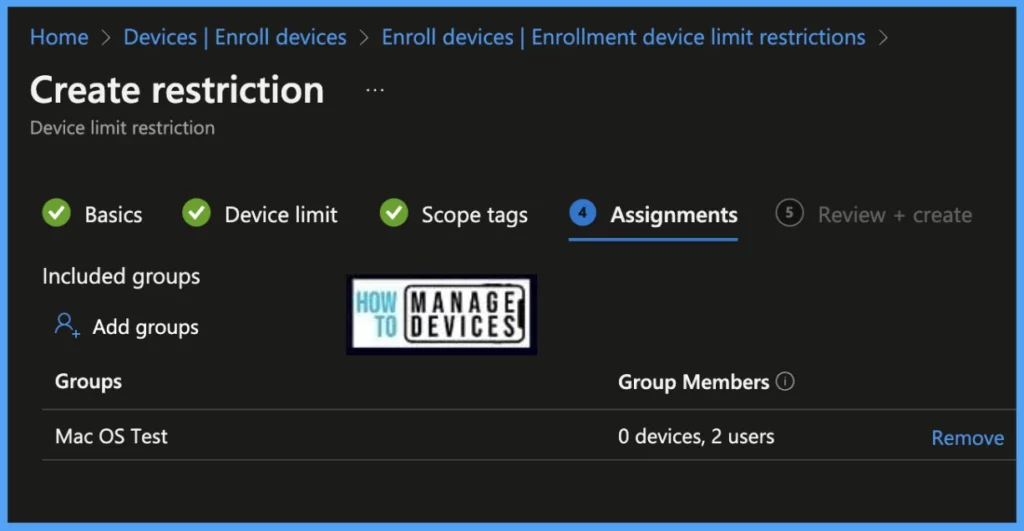 How to Block macOS Enrollment in Intune Fig.5