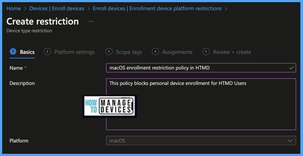 How to Block macOS Enrollment in Intune Fig.8