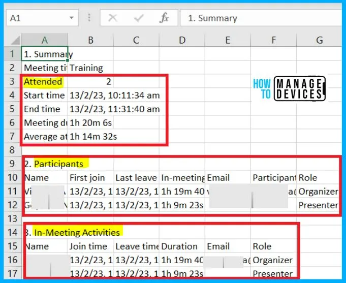 Enable Meeting Attendance Reports in MS Teams | View and Download - fig. 7