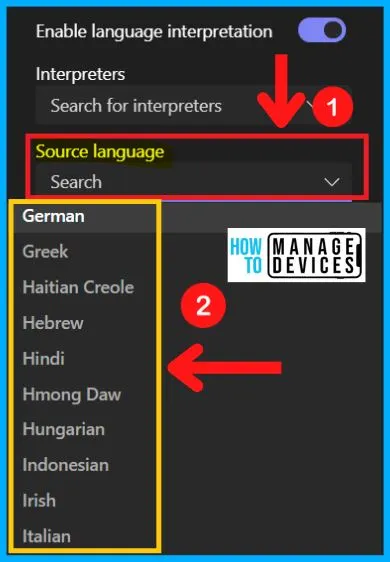 Enable Language Interpretation in Teams Meetings | Real-Time Translation - fig.5