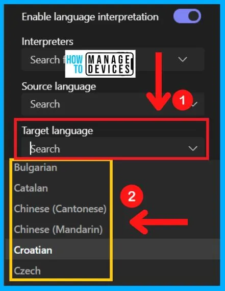 Enable Language Interpretation in Teams Meetings | Real-Time Translation - fig.6