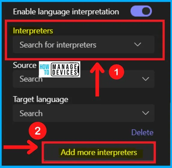 Enable Language Interpretation in Teams Meetings | Real-Time Translation - fig.4