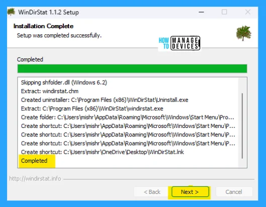 WinDirStat on Windows 11 | Install and Use -Fig.6