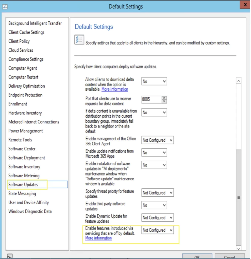 SCCM 2302 Technical Preview New Features Fig.3 | Credit - Microsoft