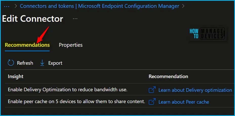  Apply Recommendations and Insights to SCCM - Intune Service Release 2302 February Update Fig.7