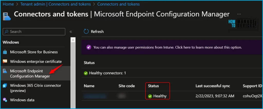 Use Intune Recommendations Insights for SCCM Site Health and Device Management Fig.2