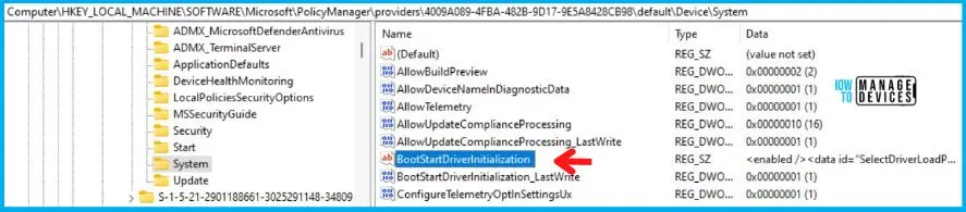 Boot Start Driver Initialization Policy Using Intune Fig.10