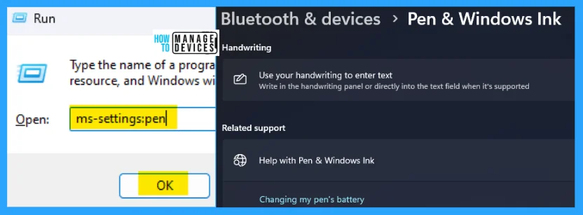 9 Bluetooth Device Settings Run Commands for Windows -Fig.9