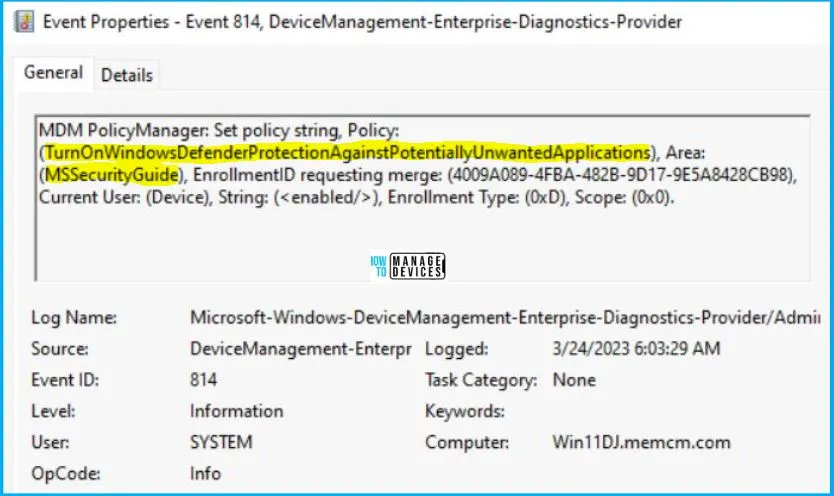 Detect Potentially Unwanted Applications using Intune Fig.9