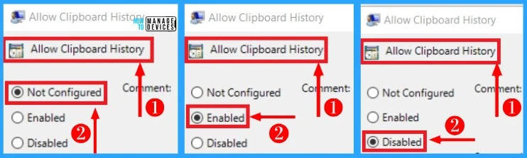 Clipboard Settings on Windows | Clear Clipboard Data | Group Policy Settings | fig.13