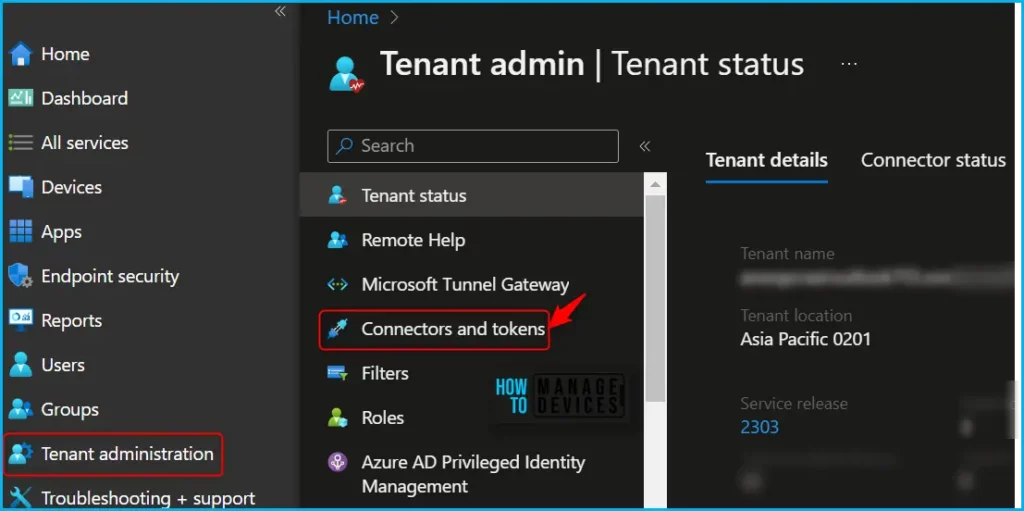 Delete Apple VPP Tokens from Intune Fig.1