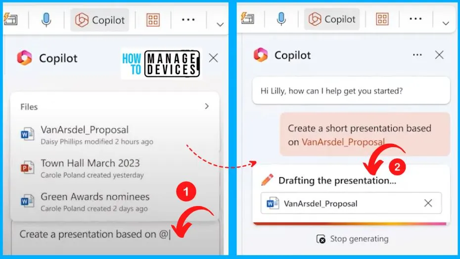 Copilot in PowerPoint to Turn Word Docs into Powerpoint Automatically - fig.2 - Creds to MS