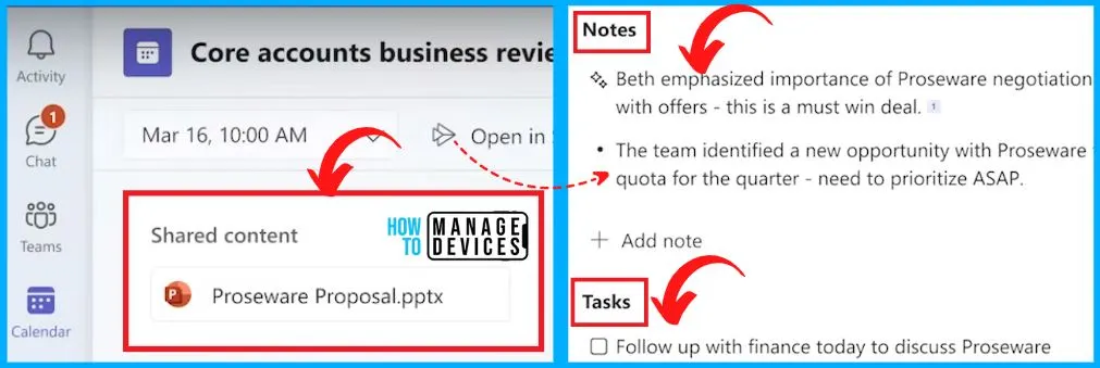 Copilot in Teams for Meeting Recap with Personalized Citations from the Transcript - fig. 3 - Creds to MS