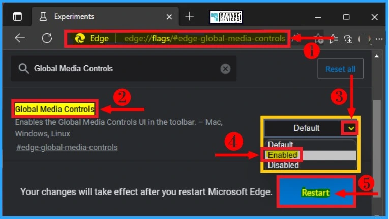 MS Edge Media Control Settings - fig.2