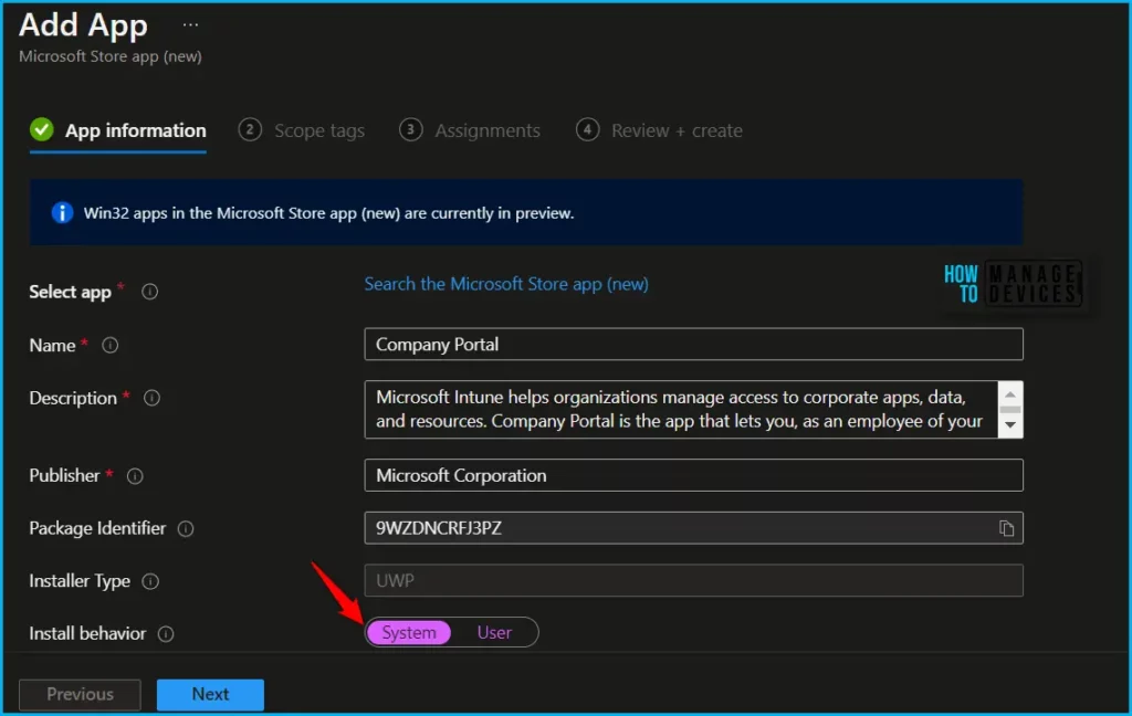 Intune Company Portal App Installation from New Microsoft Store |  WinGet Fig.6