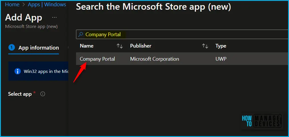 Intune Company Portal App Installation from New Microsoft Store |  WinGet Fig.5