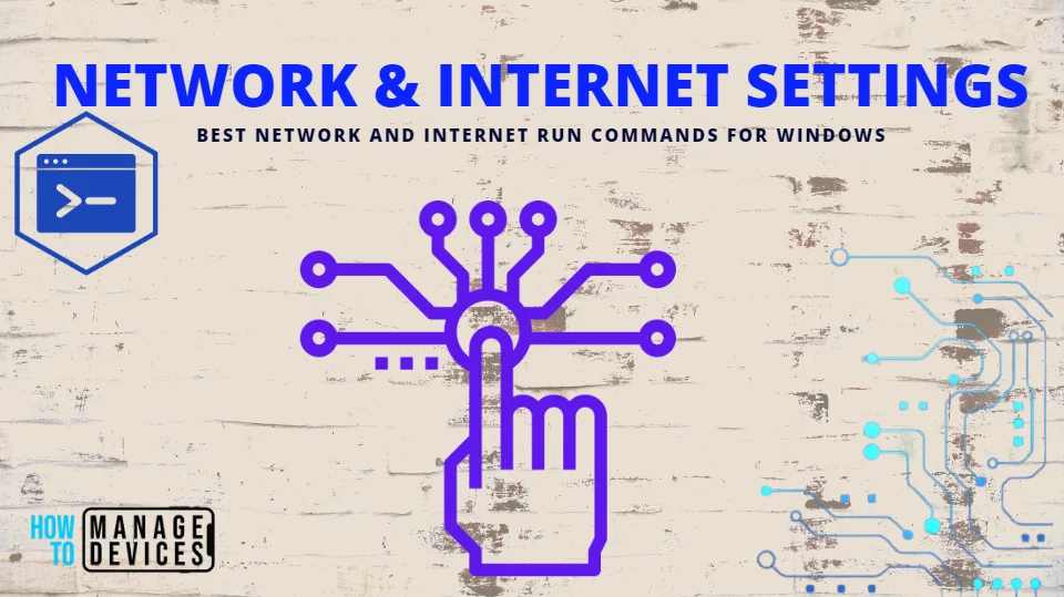 Best Network and Internet Run Commands for Windows -Fig.1