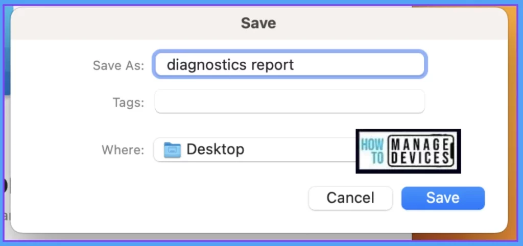 How to collect Intune logs from MacOS devices Fig. 3