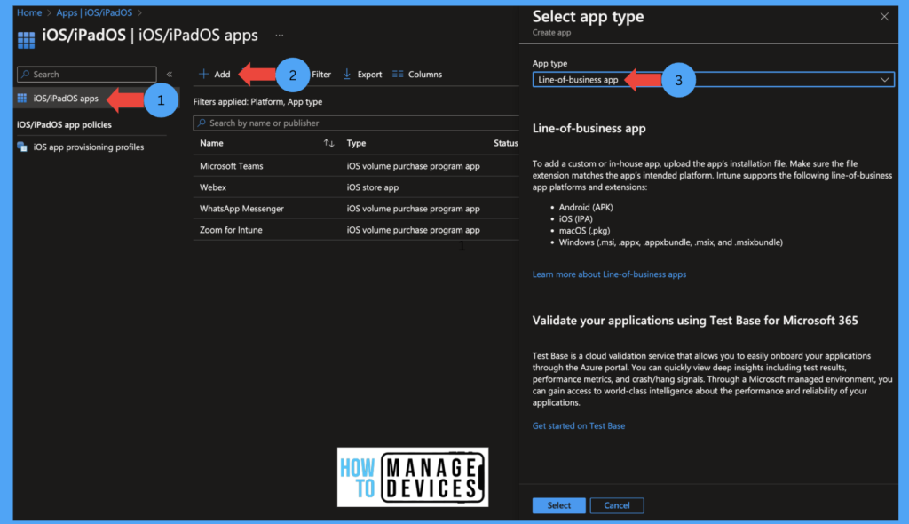 HTMD Newsletter from 13th to 17th March 2023 4 How to Publish new iOS apps in Intune 13th to 17th March 2023 - Fig. 4