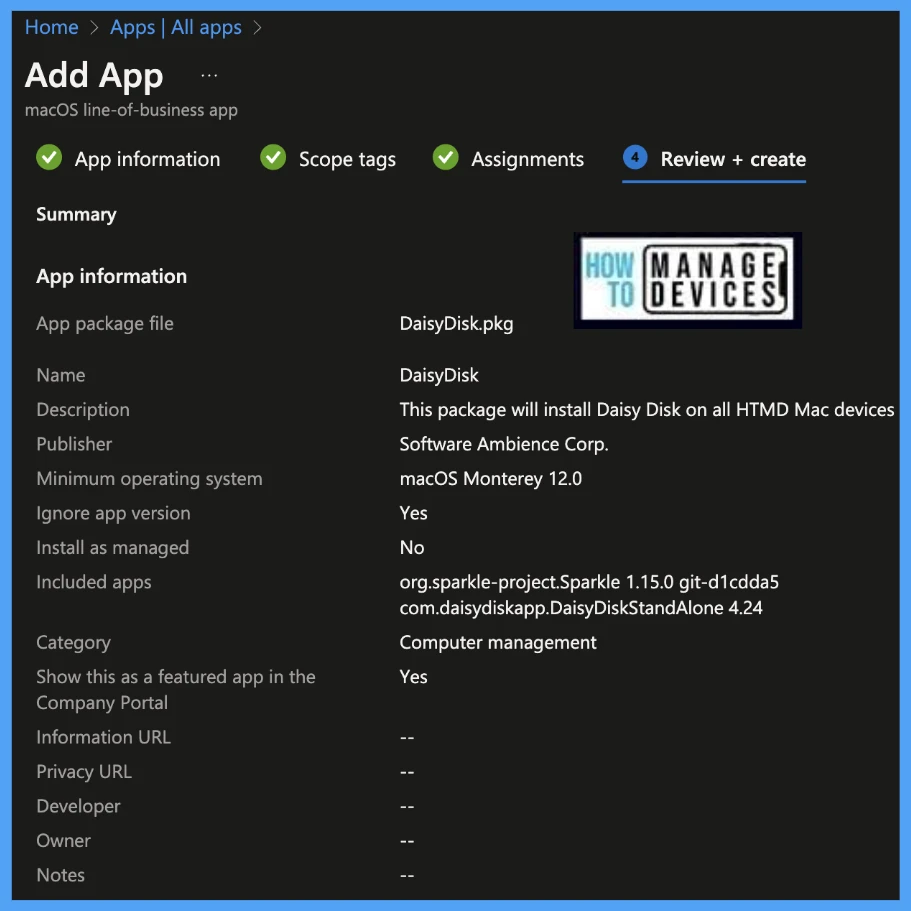 DaisyDisk App review in macOS using Intune Fig. 11