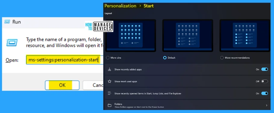 HTMD Newsletter from 20th to 24th March 2023 6 10 Personalization Settings Run Commands for Windows 20th to 24th March 2023 - Fig. 6