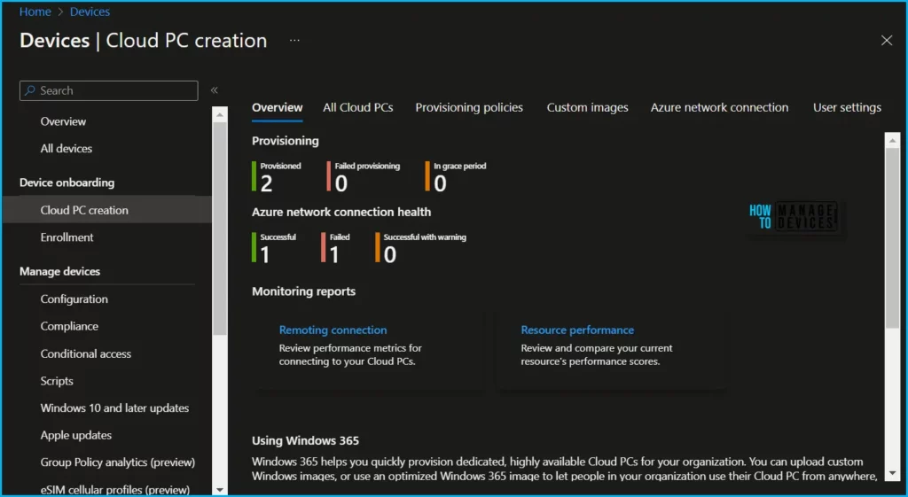 Explore New Devices Experience in Intune Admin Portal Fig.3